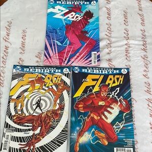 DC Comics lot of 3 Flash comics 2016